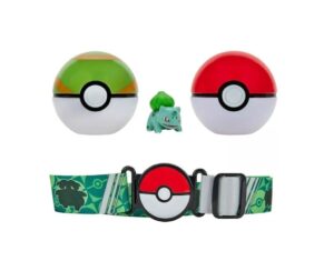 POKEMON POKE BALL CINTURON DE BATALLA COD 95283 BULLBASAUR - Imagen 2