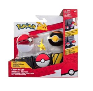 POKEMON POKE BALL CINTURON DE BATALLA COD 95283 PICACHU