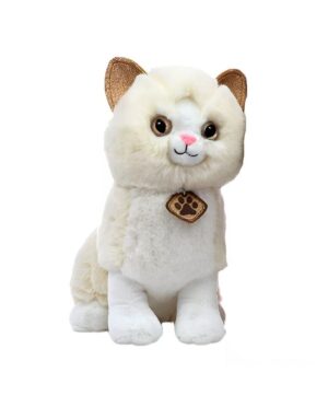 PELUCHE GATO SENTADO SUAVE PHI PHI TOYS COD 8193 NATURAL