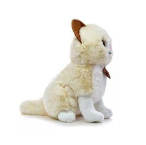 PELUCHE GATO SENTADO SUAVE PHI PHI TOYS COD 8193 NATURAL - Imagen 2