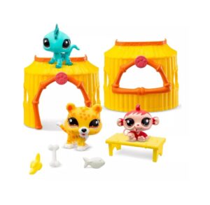 LITTLEST PET SHOP SET TIKI JUNGLE PLAY FIGURAS X 3 COD 00515 - Imagen 2