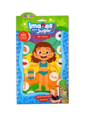 JUEGO DIDACTICO IMANES PARA JUGAR PARTES DEL CUERPO COD 065