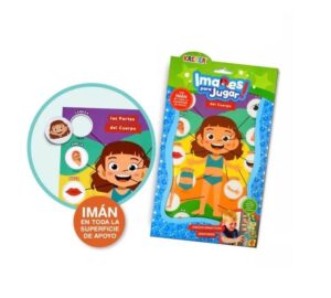 JUEGO DIDACTICO IMANES PARA JUGAR PARTES DEL CUERPO COD 065 - Imagen 2