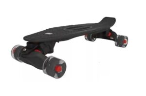 SKATE MOOLAHH VINY RUEDA SILICONA CON LUZ LED COD 19518 NEGRO