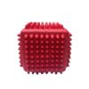 CUADRADO DE GOMA ESTIMULACION PINCHES Y CHIFLE COD 5020 ROJO - Imagen 2