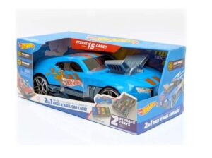 HOT WHEELS 2 EN 1 AUTO VALIJA PORTA AUTOS COD HWCC15