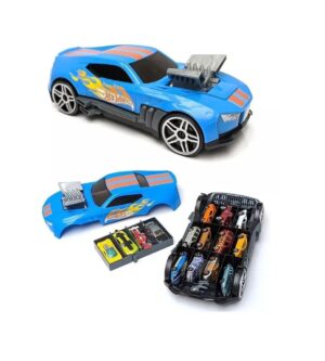 HOT WHEELS 2 EN 1 AUTO VALIJA PORTA AUTOS COD HWCC15 - Imagen 2