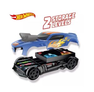 HOT WHEELS 2 EN 1 AUTO VALIJA PORTA AUTOS COD HWCC15 - Imagen 4