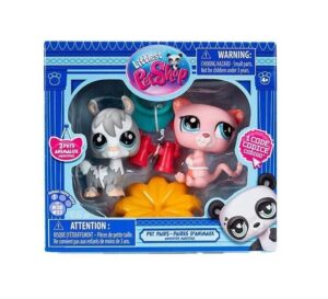 LITTLEST PET SHOP SET X 2 FIGURAS CON ACCESORIOS COD 0525 MODEL 7