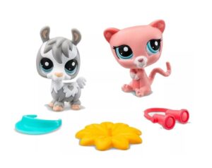 LITTLEST PET SHOP SET X 2 FIGURAS CON ACCESORIOS COD 0525 MODEL 7 - Imagen 2