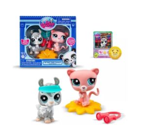 LITTLEST PET SHOP SET X 2 FIGURAS CON ACCESORIOS COD 0525 MODEL 7 - Imagen 3