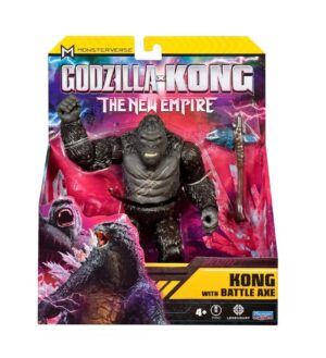 GODZILA VS KONG THE NEW EMPIRE ARTICULADA COD 35200 KONG HACHE