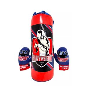 SET DE BOXEO BOLSA CON GUANTES 50 CM COD 54609