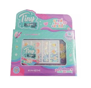 TINY SET BIJOUTERIE CAJITA CON MOSTACILLAS COD 54304