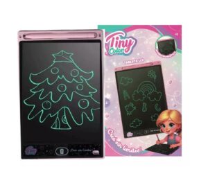 TINY PIZARRA MAGICA TABLETA LCD MONOCROMATICO COD 54842 ROSA