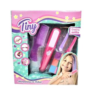 TINY PLANCHITA JUEGO PARA PINTAL EL CABELLO COD 54747 FUCSIA