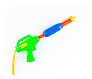 PISTOLA DE AGUA TANQUE MOCHILA PERSONAJE DIVERTIDO VR1 8144 VAQUITA SAN ANTONIO - Imagen 2