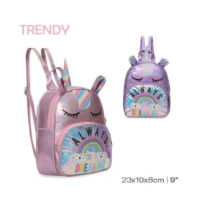 MOCHILA TRENDY INFANTIL ALWAYS DREAMING  COD 17430 VIOLETA - Imagen 4