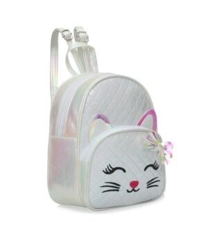 MOCHILA TRENDY INFANTIL JARDIN PASEO COD 17424 PLATEADO - Imagen 2