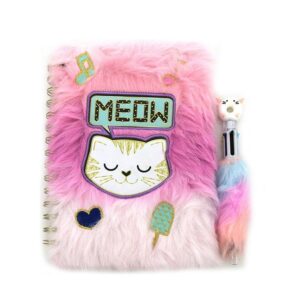 DIARIO CUADERNO TRENDY CON BOLIG TAPA DURA COD 15221 MEOW