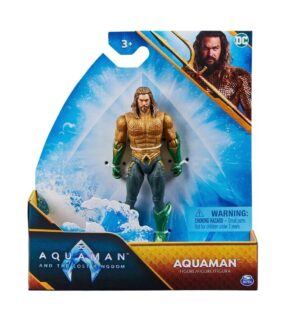 MUÑECO AQUAMAN 15  CM  FIGURA ARTICULADA COD 36804 AQUAMAN