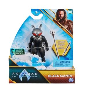 MUÑECO AQUAMAN 15  CM  FIGURA ARTICULADA COD 36804 BLACK MANTA