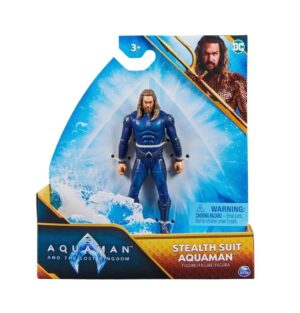 MUÑECO AQUAMAN 15  CM  FIGURA ARTICULADA COD 36804 STEALTH SUIT