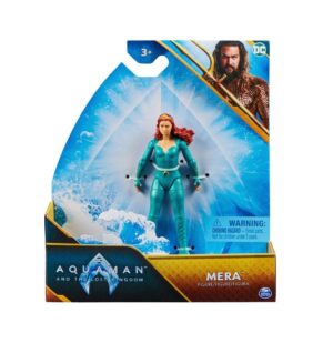 MUNECO AQUAMAN 15  CM  FIGURA ARTICULADA COD 36804 MERA