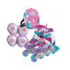 ROLLER TINY 3 EN 1 LUCES CASCO Y PROTECTORES COD 12223 TALLE 34-37