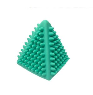 TRIANGULO DE GOMA ESTIMULACION PINCHES Y CHIFLE COD 5020 VERDE - Imagen 2