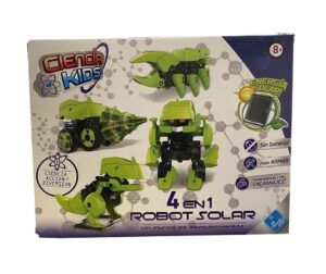 JUEGO CONSTRUCCION 4 EN 1 ROBOT SOLAR CIENCIA KIDS COD 7508