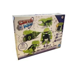 JUEGO CONSTRUCCION 4 EN 1 ROBOT SOLAR CIENCIA KIDS COD 7508 - Imagen 4