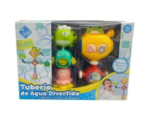 JUEGO DE BAÑO TUBERIA DE AGUA DIVERTIDA COD 7930