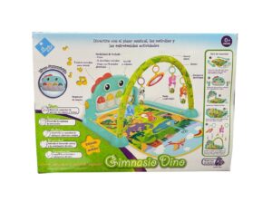 GIMNASIO DINO PIANO CON ACTIVIDADES LUZ Y SONIDO COD 7924 - Imagen 4