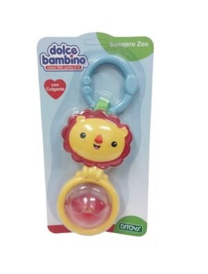 SONAJERO ANIMALITO CON COLGANTE DOLCE BAMBINO COD 2838 LEON