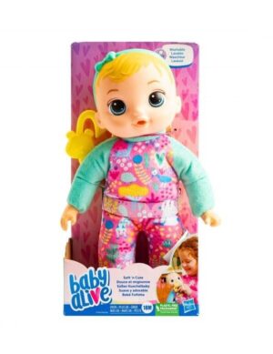 BABY ALIVE SUAVE Y ADORABLE 28 CM RUBIA COD F7791