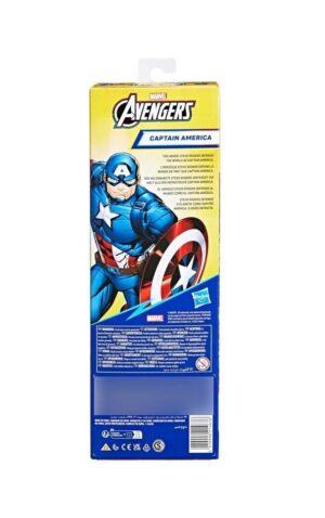 FIGURA CAPITAN AMERICA 30 CM MARVEL AVENGERS COD E7877 - Imagen 4