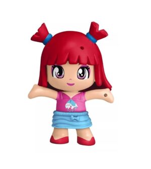 PINYPON FIGURA CON ACCESORIOS SERIE 11 PELO ROJO COD 16248