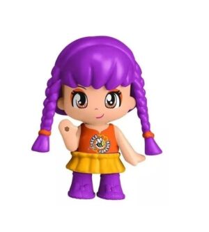 PINYPON FIGURA CON ACCESORIOS SERIE 11 PELO VIOLETA COD 16248