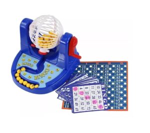 BINGO LOTTO DELUXE CON BOLILLERO JUEGO FAMILIAR COD 98375 - Imagen 2