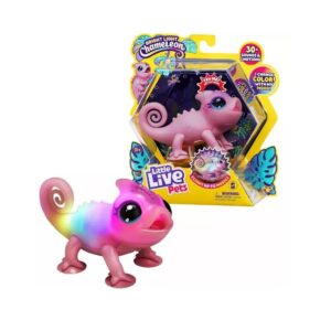 LITTE LIVE PETS NOVA CAMALEON INTERACTIVO CON LUZ COD 26365 - Imagen 5