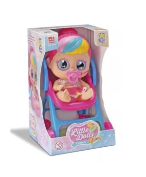 MUÑECA EN COCHE DE PASEO DIVER TOYS GLITTER  COD DIV098