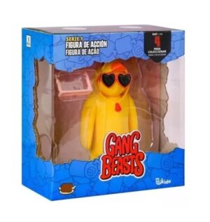 GANG BEAST FIGURA ARTICULADA SERIE 1 COD B6000 AMARILLO