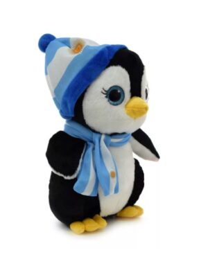 PELUCHE PINGUINO CON GORRO ARGENTINO 25 CM COD 4165