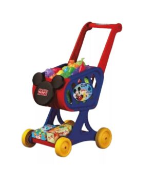 DISNEY MICKEY SHOPPING CART CARRITO CHANGO CON ACC COD 2800