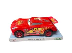 DISNEY CARS AUTOS A FRICCION RACING TEAM COD 2807 MC QUEN - Imagen 2