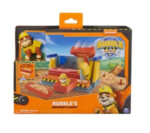 PAW PATROL RUBBLE ESTACION DE TRABAJO KINETIC SAND COD 28511