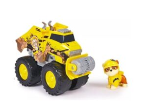 PAW PATROL VEHICULO CON FIGURA RESCUE WHEELS COD 17776 RUBBLE - Imagen 2