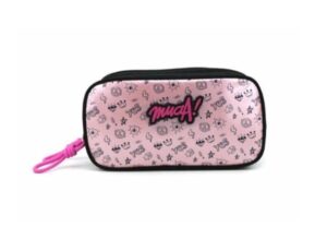 CARTUCHERA MUAA DOBLE COMPARTIMIENTO COD 17604 ROSA