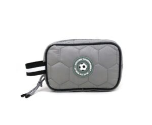 CARTUCHERA TRENDY ESCOLAR FUTBOL COD 17635 GRIS